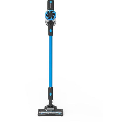 ARTHUR MARTIN -AM0202AC - Cordless stick vacuum cleaner - 150 W - 40 min - Includes 2 removable batteries - 0.7 L - Blue