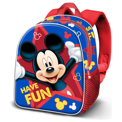 Disney Mickey Stars 3D backpack 31cm