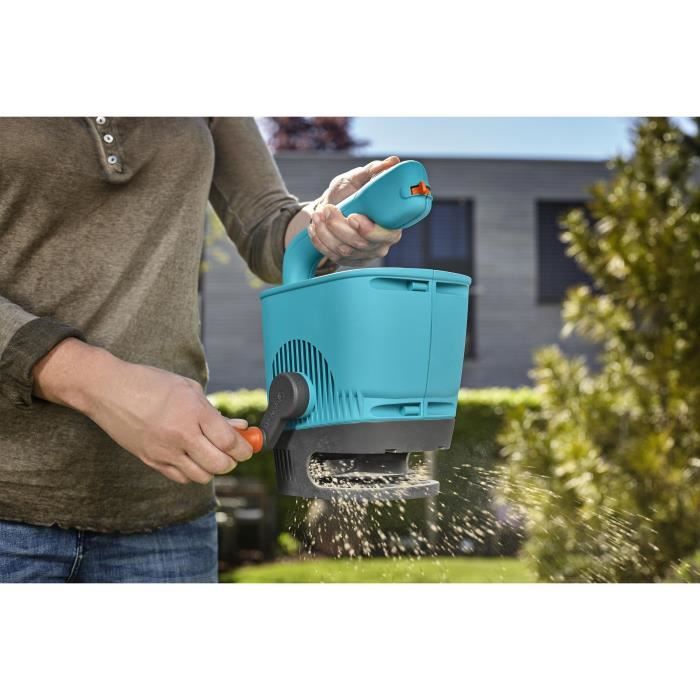 Gardena Hand Epaller M-Total capacity 1.8L-Surface 100m² Max-4m spreading width-Ergonomic handle-(431-20)