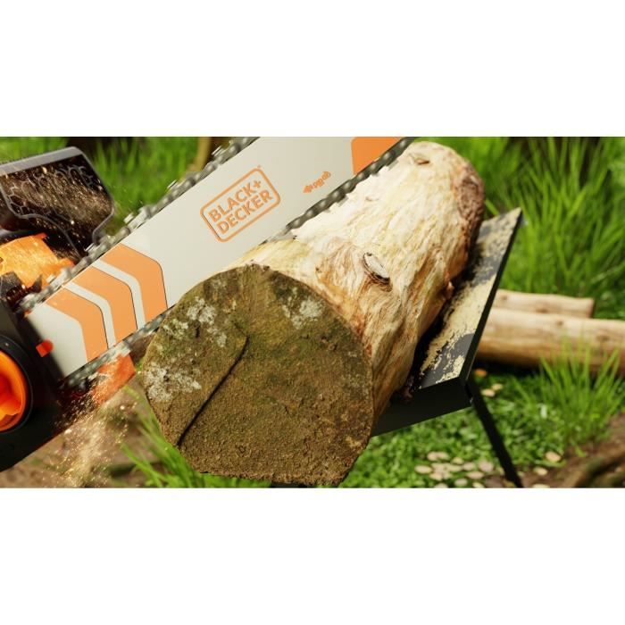 Corded Chainsaw - BLACK+DECKER - BECS1835-QS - 1800 W - 35 cm - Tool-free chain tensioner