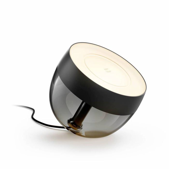 Philips Hue White & Color Ambiance, Iris lamp, Bluetooth, Black compatible, works with Alexa, Google Assistant and Apple Homekit