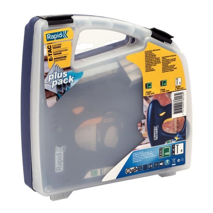 Stapler-nailer - Rapid - E-TAC Dual - Corded - Electric - Comfortable