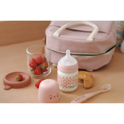 Powder Pink Insulated Lunch Bag