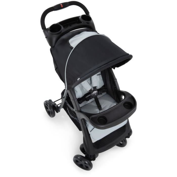 HAUCK Neo II Shopper Cane Stroller - Silver caviar