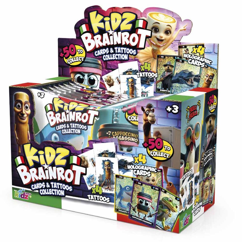 Italian Brainrot assorted About letters + tattoos