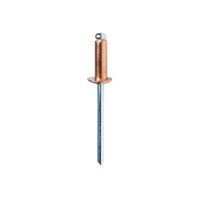 Rivets - Rapid - 5001467 - Aluminum - Copper - Ø 4.8x12 mm (50 pcs)