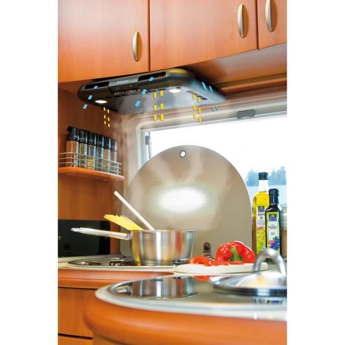 DOMETIC CK2000 Caravan Recycling Hood - 50m3-h - L40cm - Stainless Steel