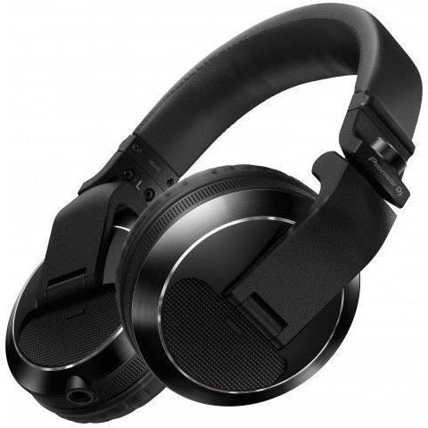 Wired DJ headphones - PIONEER DJ - HDJ X7 - Black