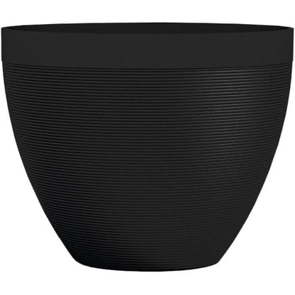 Flowerpot - GARDEN ID - Green Care Impact Black-Anth - 40 x 31 cm - 10-year guarantee - 100% recycled - UV/frost resistant