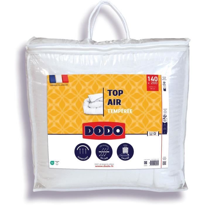 Temperate duvet - DODO - TOP AIR - 140 x 200 cm - 300G/M² - White