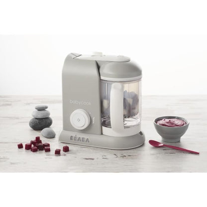BEABA Babycook Solo 4-in-1 Baby Kitchen Robot - Gray