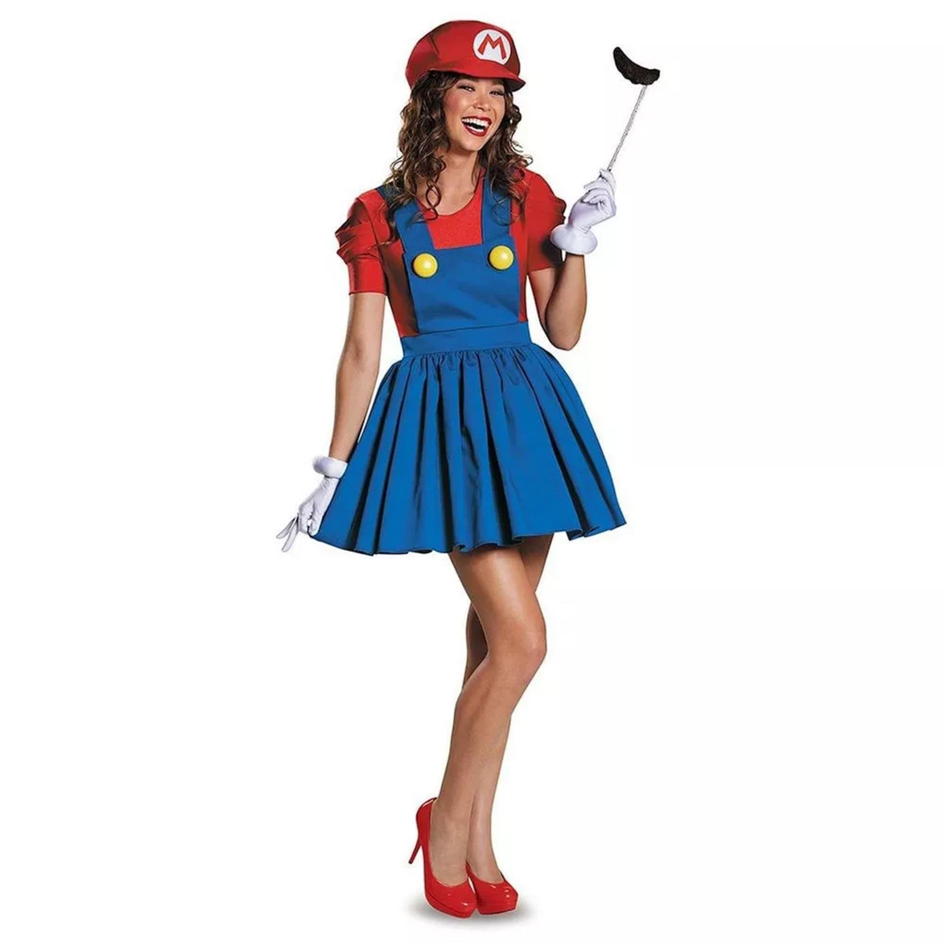 Nintendo Super Mario Bros Women's Mario Costume Dress X-Large 18-20