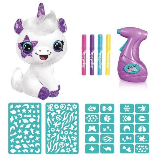 CANAL TOYS - Style 4 ever - My plush unicorn to customize - Spray Art plush - OFG 228