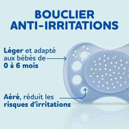 DODIE MAM Pacifiers 0-6 Months Anatomical X3 ES2