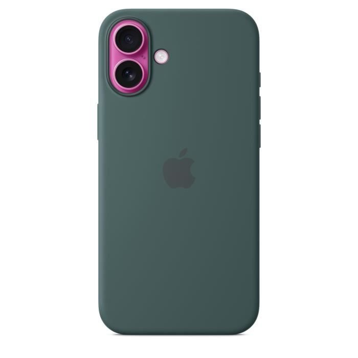 APPLE iPhone 16 Plus - Silicone Case with MagSafe - Lake Green