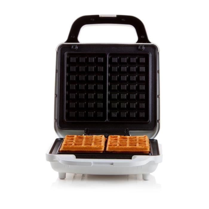 DOMO DO9222W - Waffle iron - 900W - 4x7 cm - Non-stick coating - Adjustable thermostat - Safety lock
