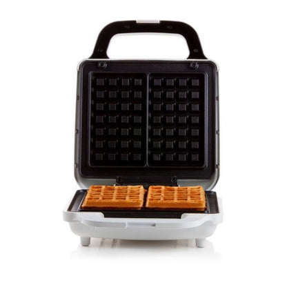 DOMO DO9222W - Waffle iron - 900W - 4x7 cm - Non-stick coating - Adjustable thermostat - Safety lock