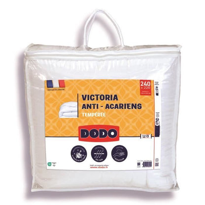 DODO Temperate duvet 300gr/m² anti-mite VICTORIA 220x240 cm white