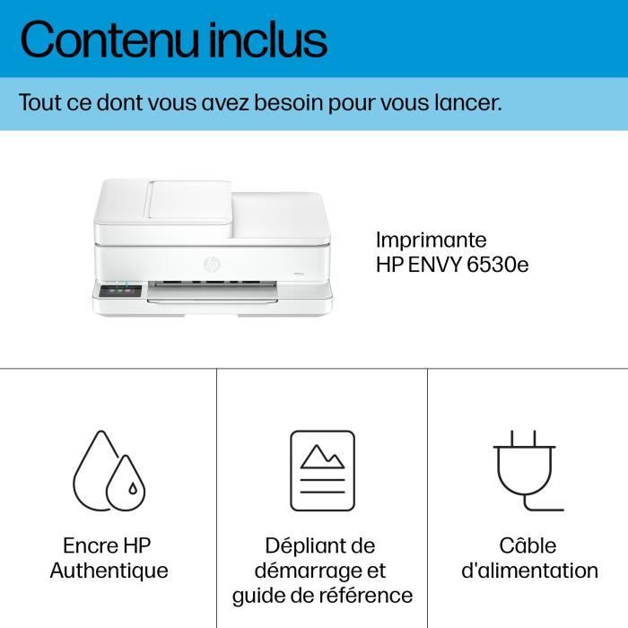 HP Envy 6530e Color Inkjet All-in-One Printer
