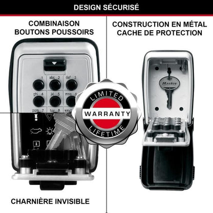 Key box Sensive Mural Masterlock 5423eurd - Pushing buttons - Select Access: Share your keys safely