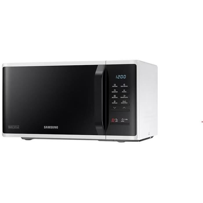 SAMSUNG Solo microwave - White - 23 L - 800 W - Enamel ceramic cavity