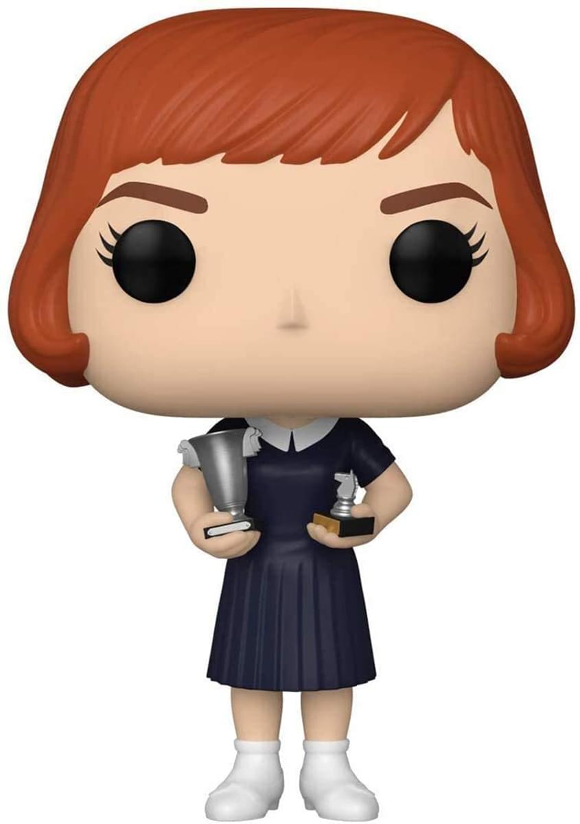 Queens Gambit Funko POP Vinyl Figure | Beth Harmon w/ Trophies