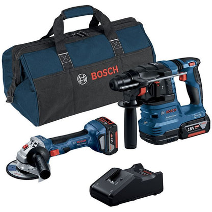 Hammer drill and grinder pack - Bosch - 0615A50037