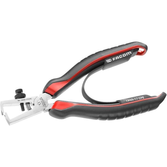 Strong pliers 170 mm FACOM - 194A.17CPEPB - For multi -curriculum or monobrine wires from 0.5 to 6 mm²