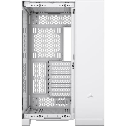 PC case - CORSAIR - 6500X Tempered Glass Mid-Tower Dual Chamber - White