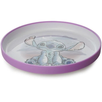 LILO and STITCH 3-PIECE MEAL SET: NON-SLIP CUP + BOWL + PLATE