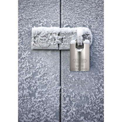 Special aluminium padlock - ABUS - 90RK/50 - Protected shackle - Interchangeable cylinder - Weather protection