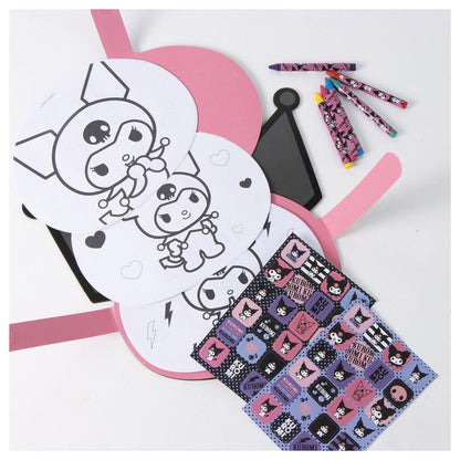 Hello Kitty Kuromi colouring activity book