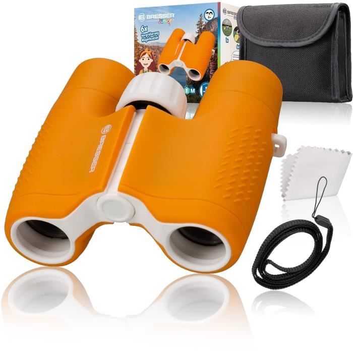 6x21 orange children's binoculars