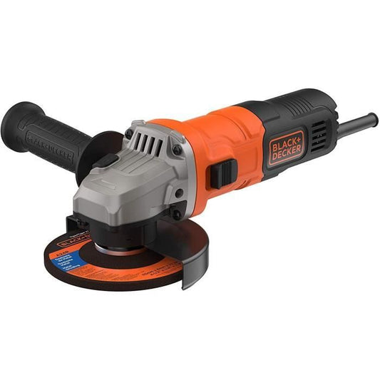 Black+Fricular angle grinder 710w beg010-qs side handle 3 positions