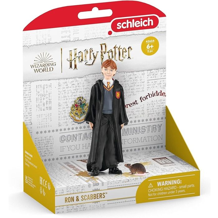 SCHLEICH - Ron and Scabbers - 42634 - Harry Potter range