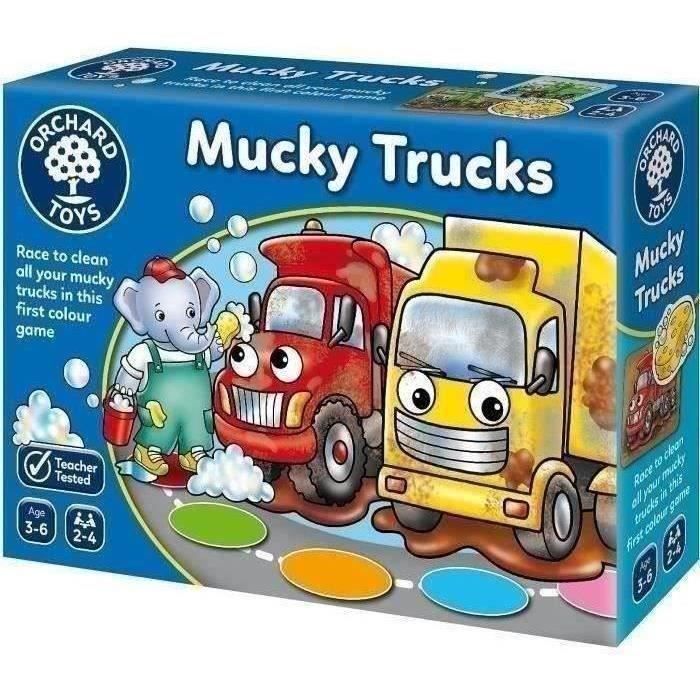 Trucks to clean - Board game - ORCHARD