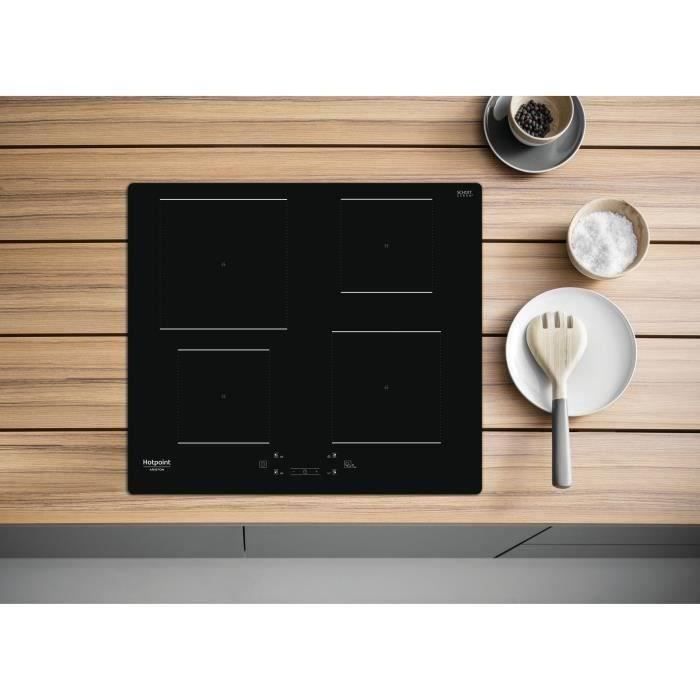 HOTPOINT - HQ5660SNE - Induction hob - 4 burners - 7200W - L60 cm - Black glass coating