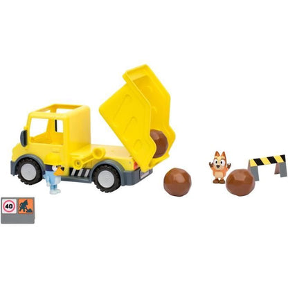 Dump Truck - BLUEY - Bluey and Bingo - Figures included - Customizable accessories