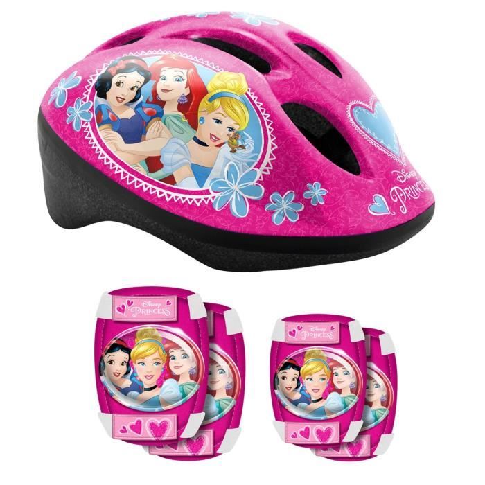 DISNEY PRINCESSES Helmet + Elbow Pads / Knee Pads