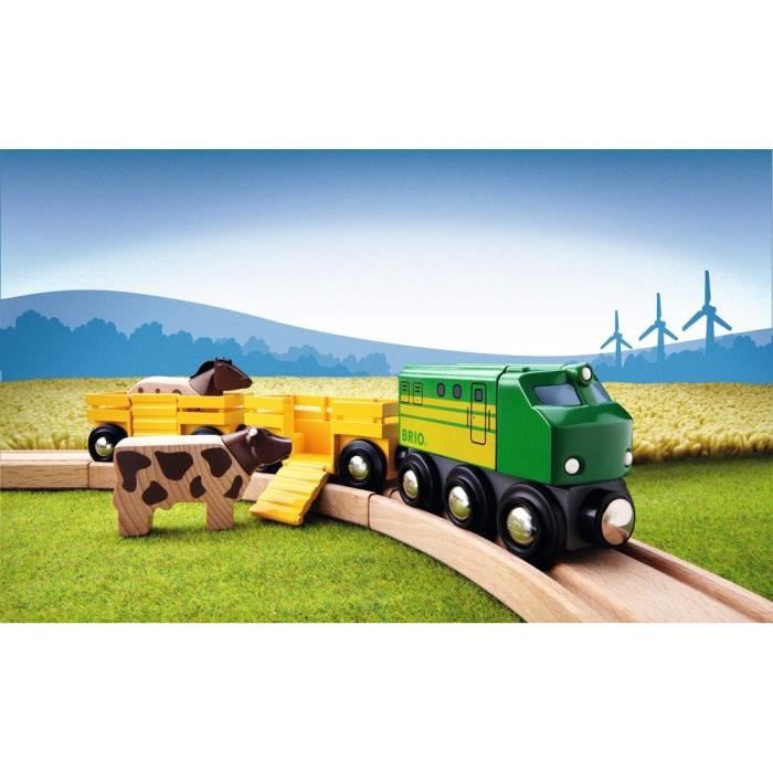 BRIO World - 33404 - Farm Animal Train