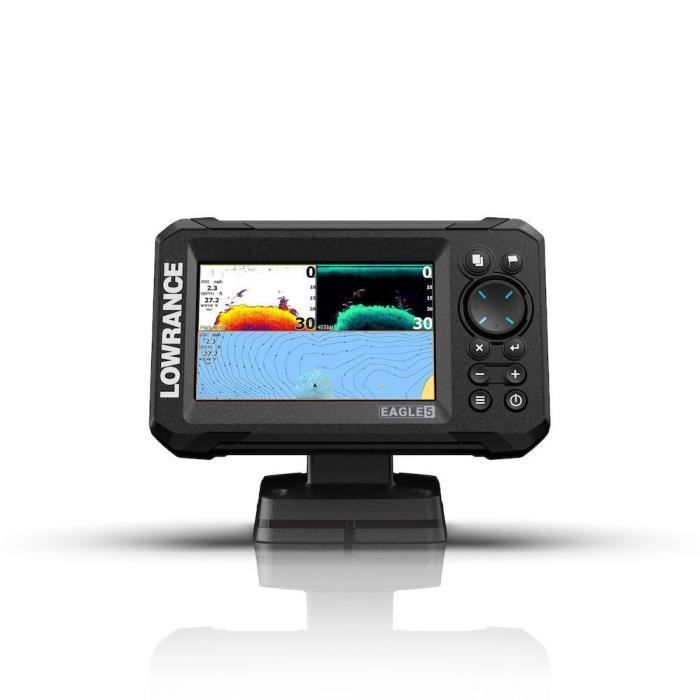 Combined GPS sounder - LOWRANCE - Eagle 5 - With 83/200 probe