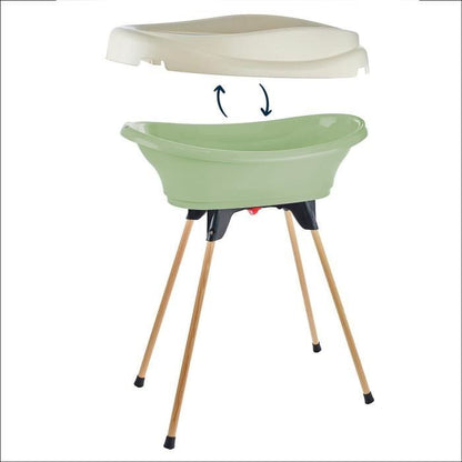 THERMOBABY Pack changing table Bathtub and VASCO stand - Celadon Green