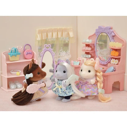 Sylvanian Families - The pony friends and their styling kits