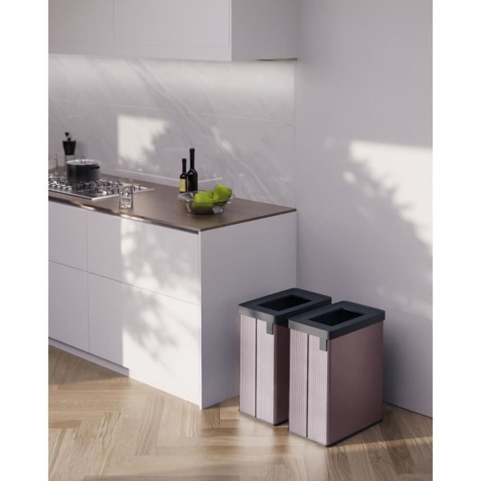 Sorting bin - VERTO - CURVER - 54 L - Pearl pink