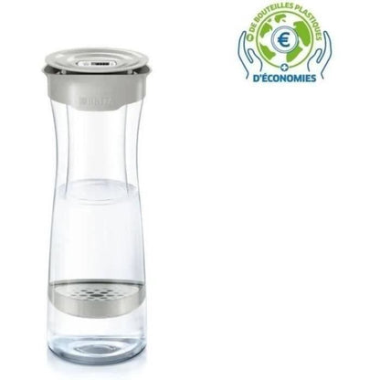 BRITA Filter bottle FILL & SERVE Graphite + 1 spare disc