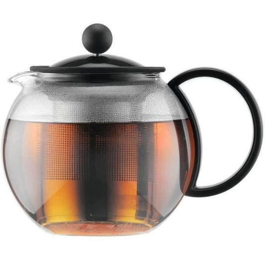Assam - Theiere A Piston Bodum, plastic cover, stainless steel filter, 0.5 L