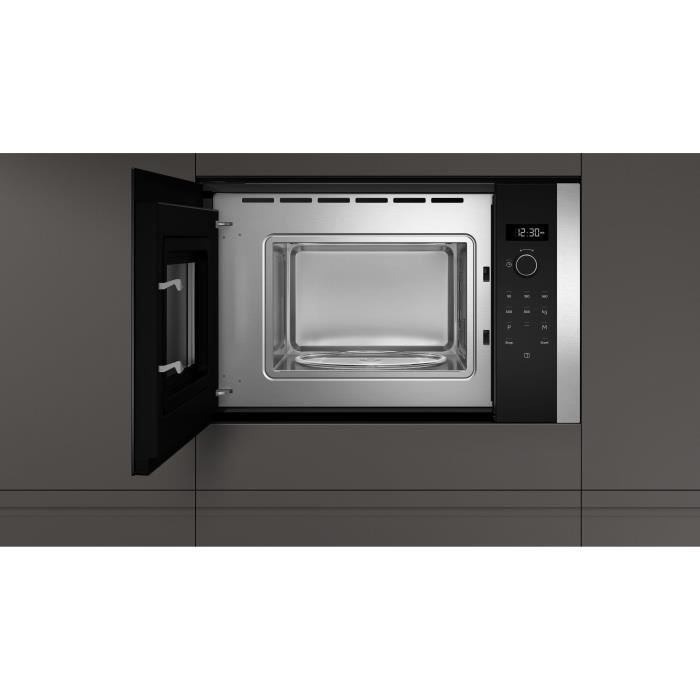 Single built-in microwave - NEFF N50 - HLAWD23N1F - Stainless steel - 20 L - 38.2 x 59.4 x 31.7 cm
