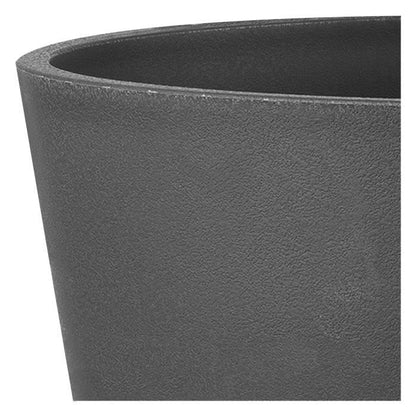 Square flower pot - DEROMA - Origin - 30 L - Anthracite
