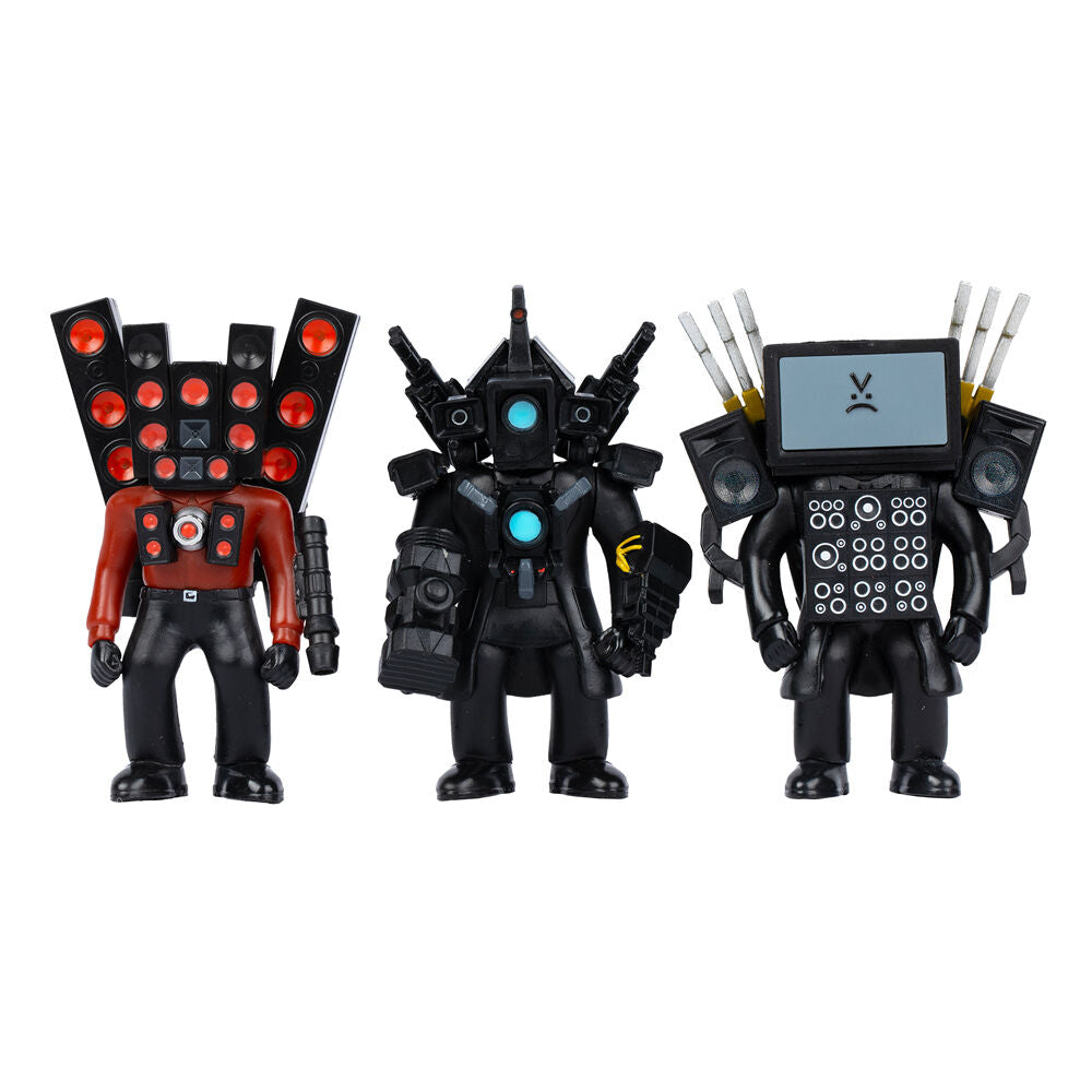 Skibidi Toilet Titan Collection pack 3 figures
