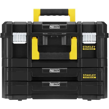 STANLEY FATMAX PRO-STACK 2-Case Kit - FMST1-71981 - 2 handles - 2 drawers - 21.5 L